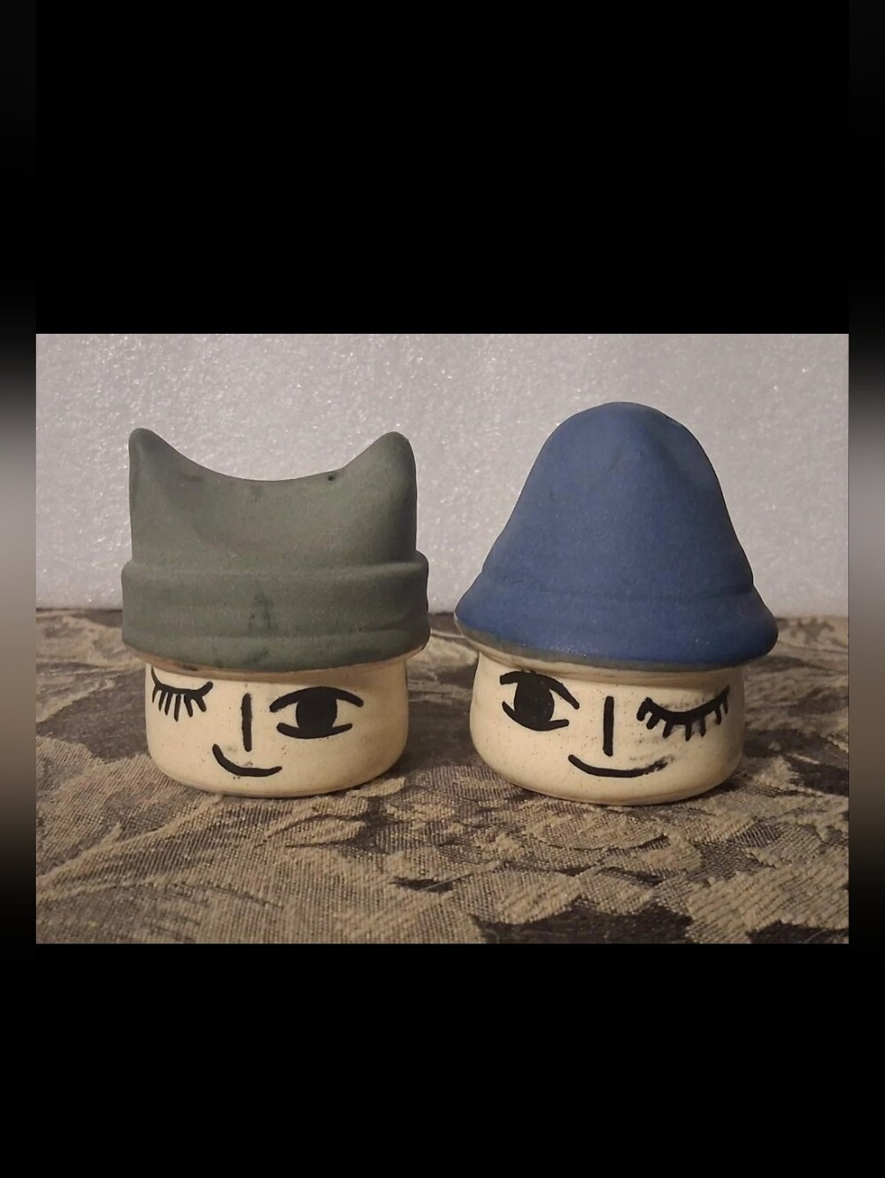 Lapid Salt And Pepper Shakers Rare Mid Century Vintage Novelty